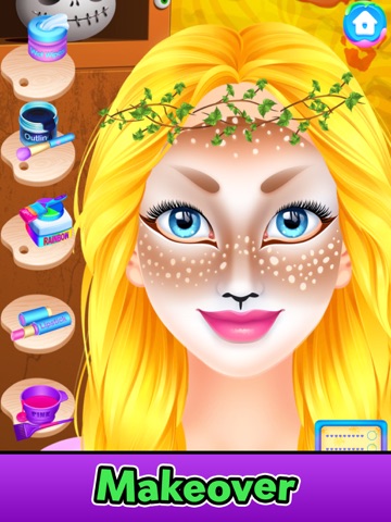 Halloween Face Paint Spa Party iPad screenshot