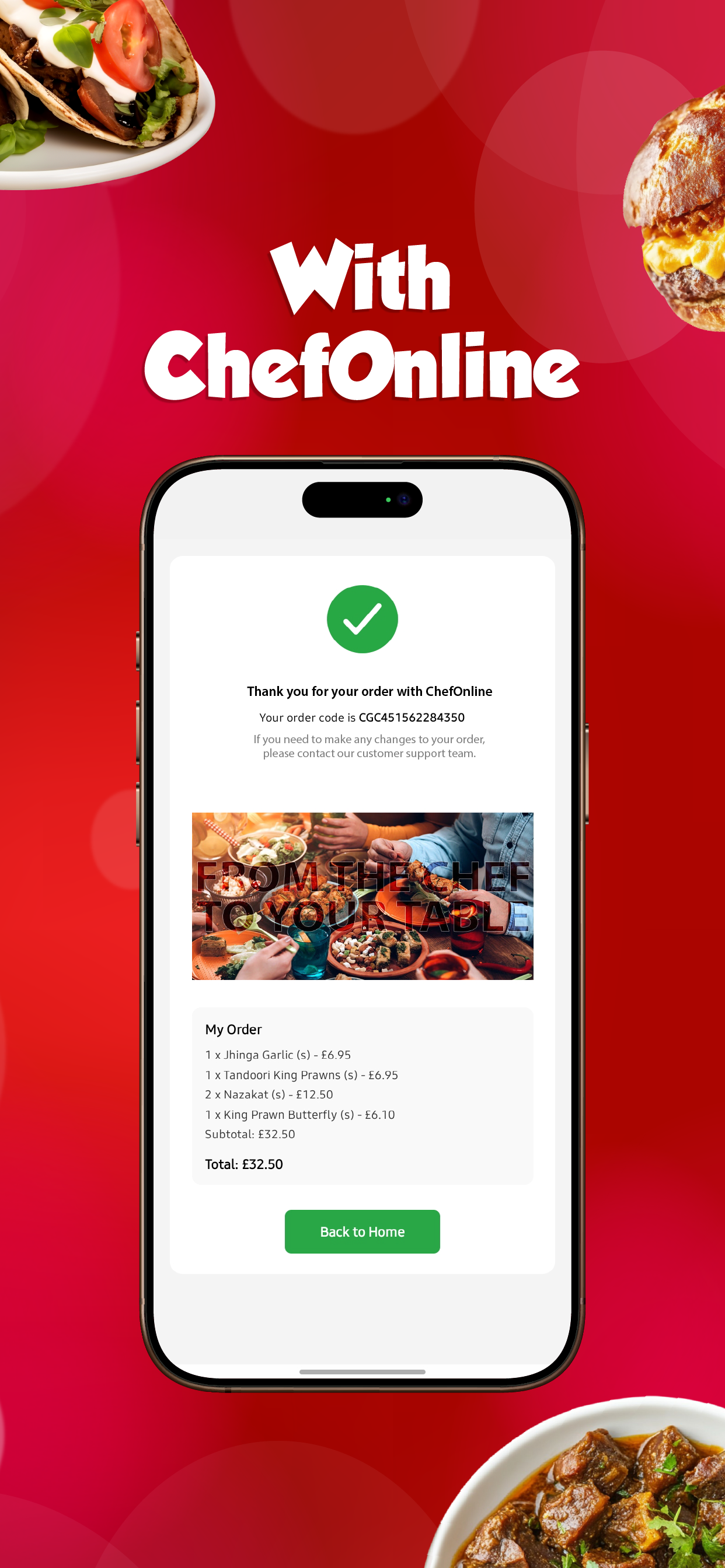ChefOnline - Online Takeaways
