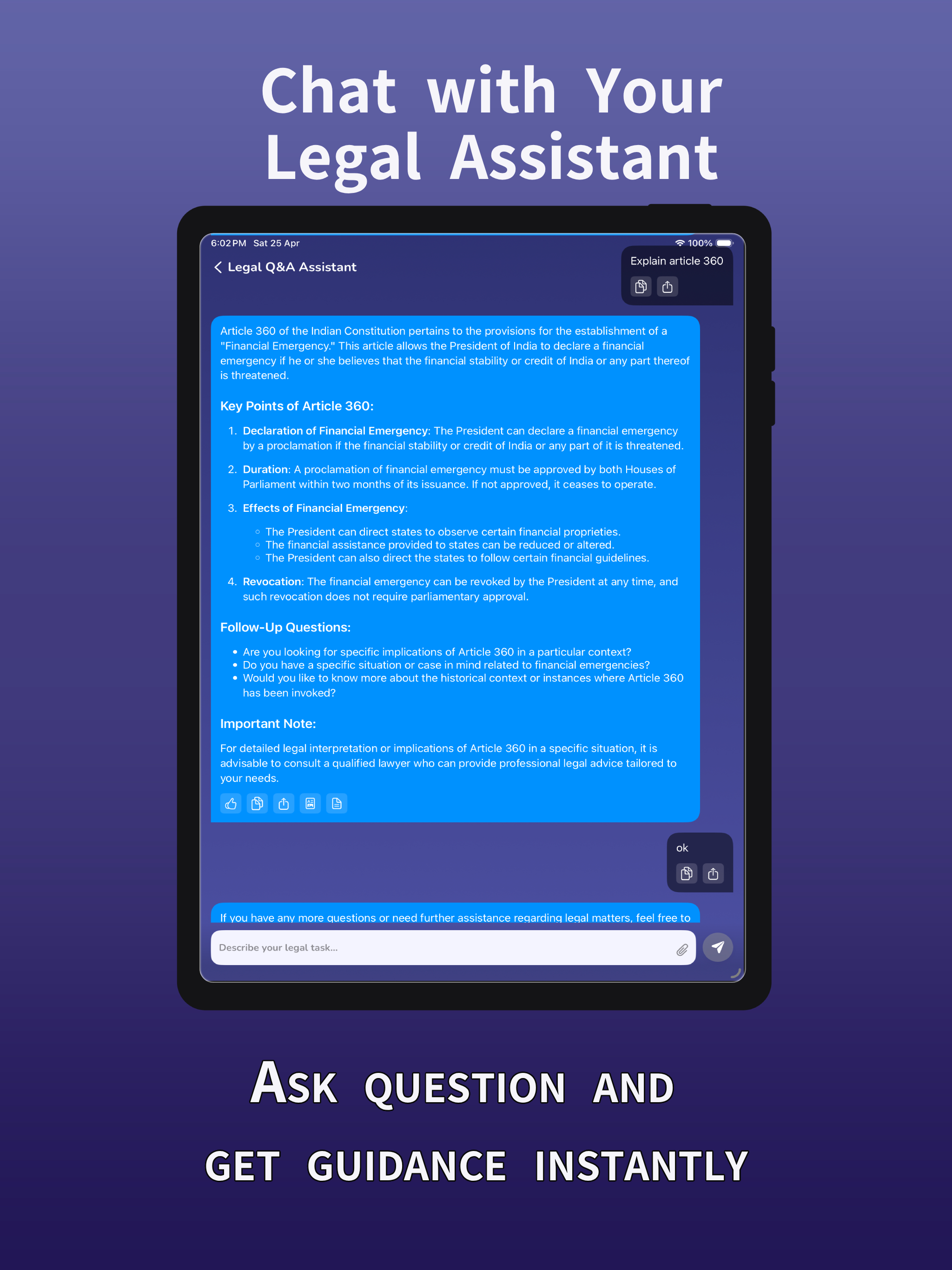 AI Legal Help & Advisor