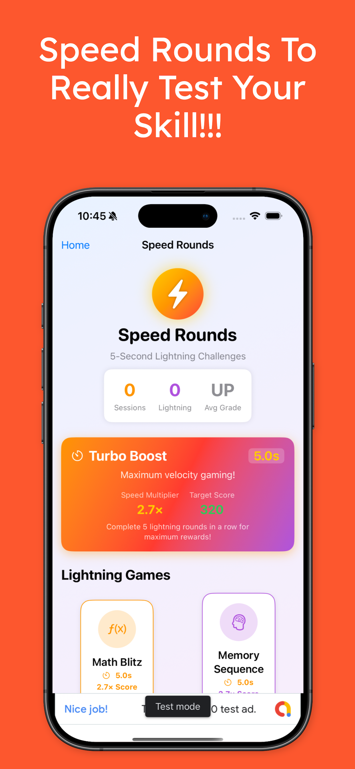 Ten Second Challenge