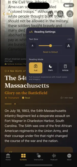 African American History App screenshot 2