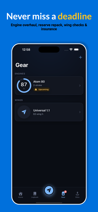 PPGLog — Paramotor Logbook Screenshot 4 of 6