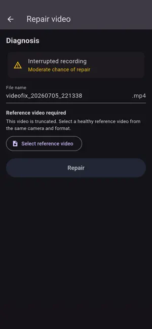 Video Fix: Repair & Recover screenshot 2