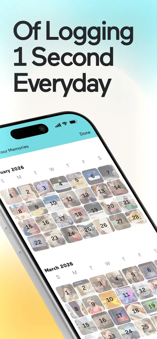 Screenshot #3 pour 1 Second Everyday