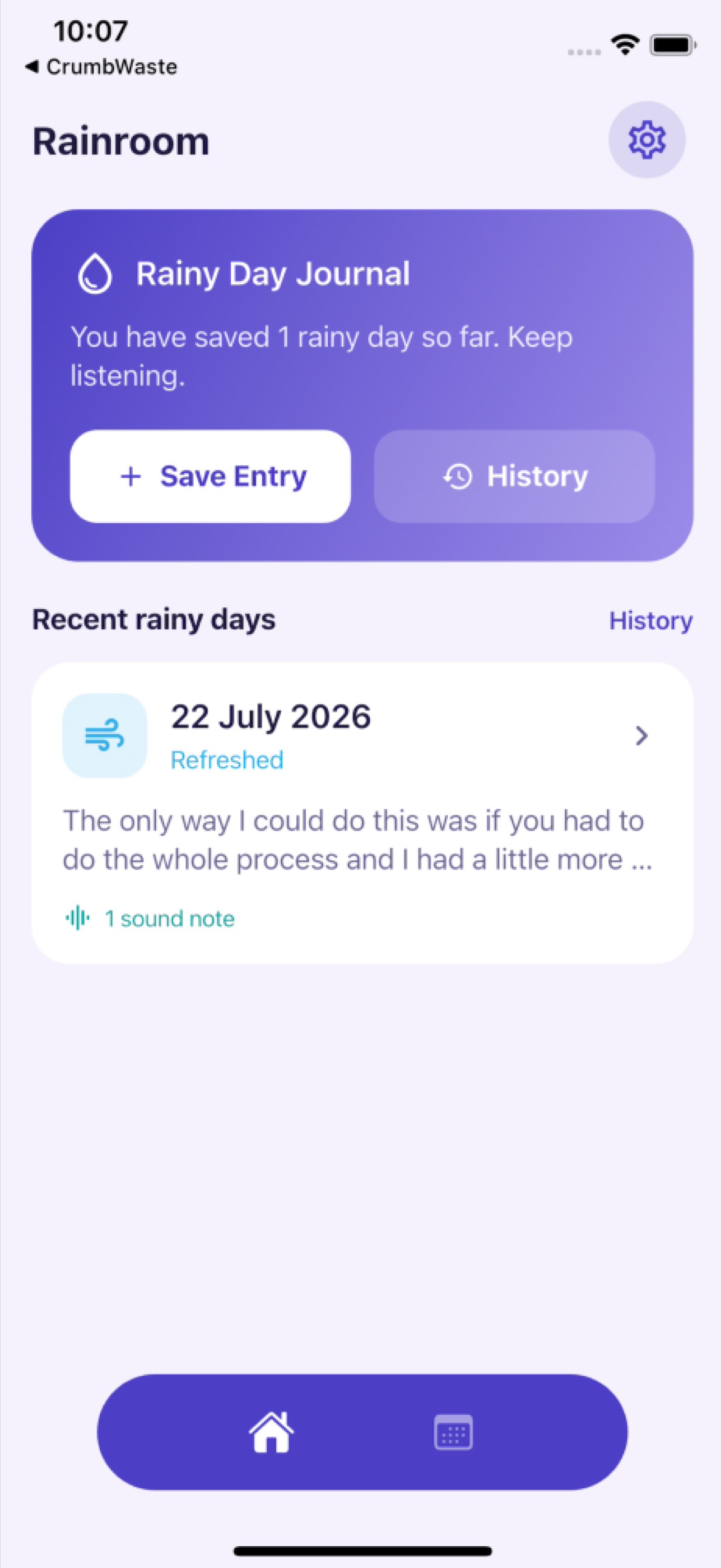 Screenshot 2 of Rainroom: Drizzle Diary