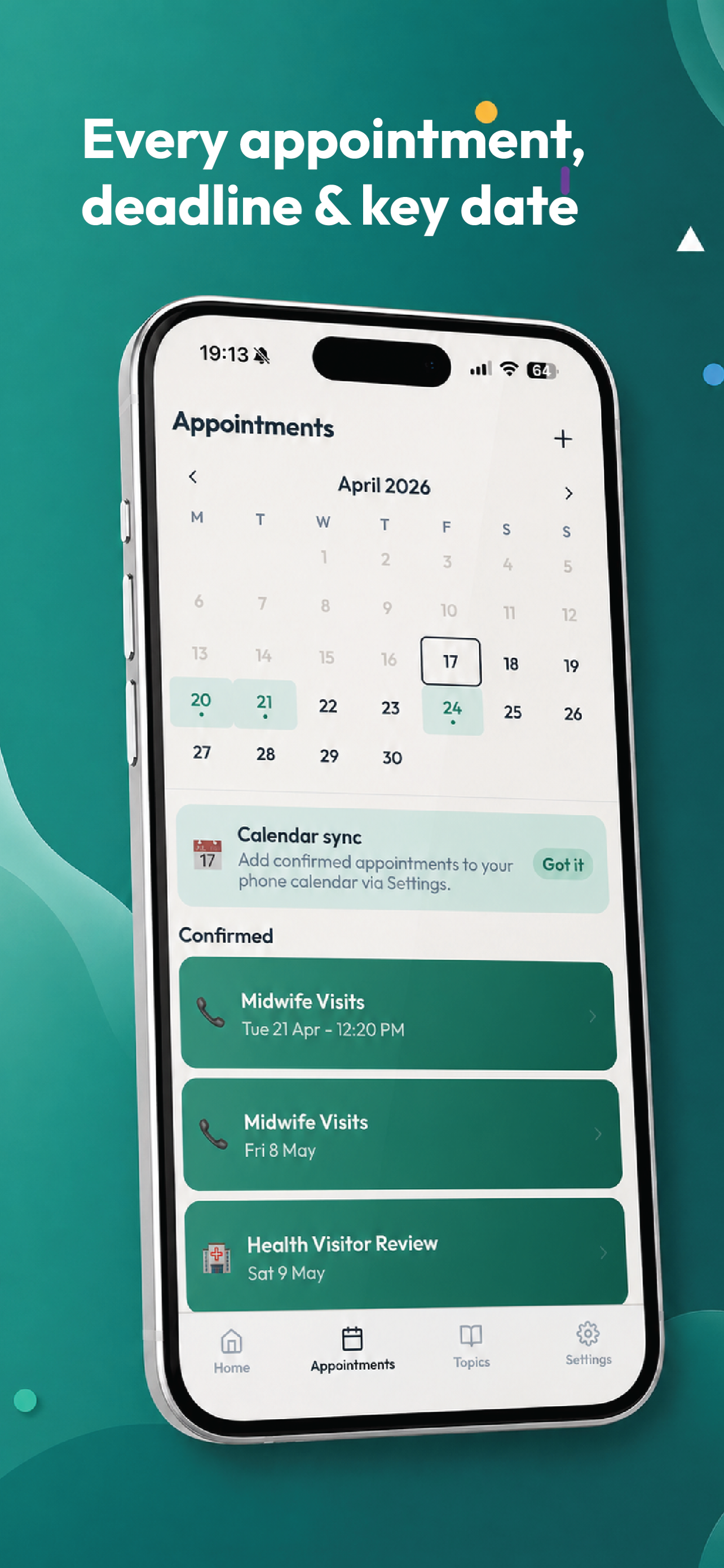 ParentPA: Pregnancy Planner screenshot 4