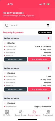 WeRentt Admin screenshot