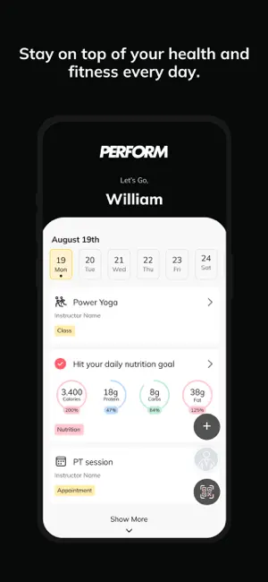 Perform Coaching App screenshot 2