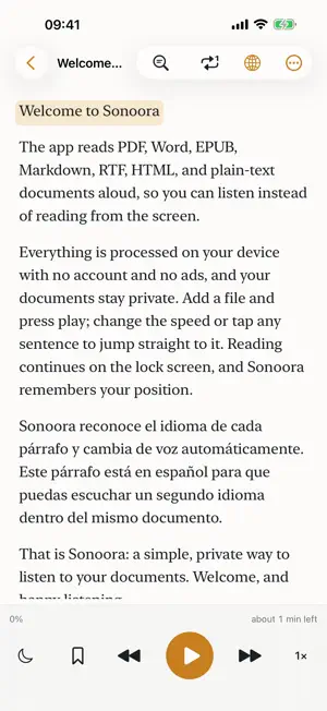 Sonoora screenshot 4
