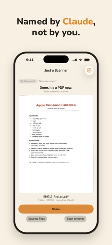 Just a Scanner Screenshot 2 of 3