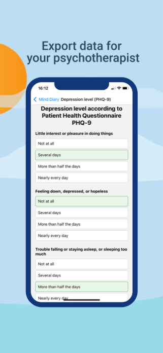 Psychotherapy Progress Tracker Screenshot 5 of 5