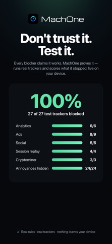 MachOne: Ad & Tracker Blocker Screenshot 3 of 4
