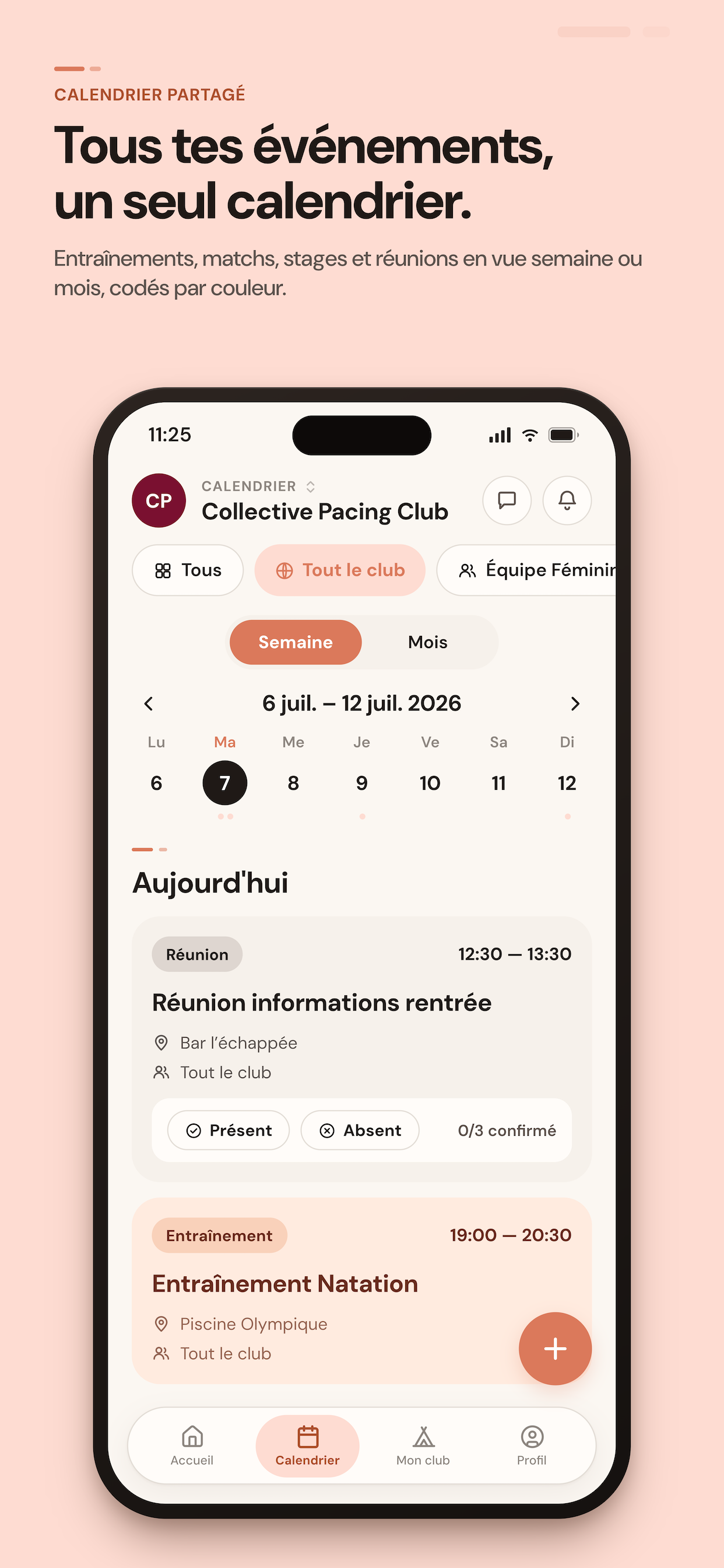 Tempo : Gestion Club Sport screenshot 3