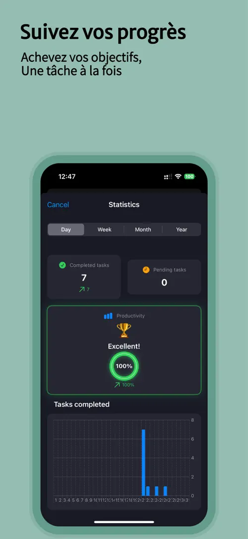SimplyTask sur iPhone : capture d’écran 3 sur 6