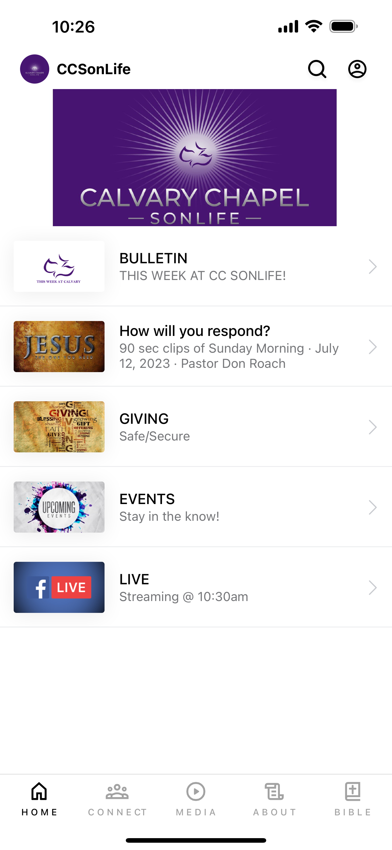 Calvary Chapel SonLife
