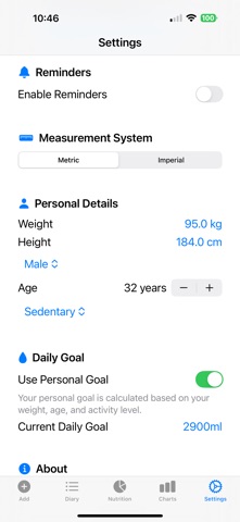 Forestflask Water Tracker screenshot