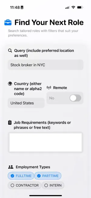 iSearch Jobs screenshot 1