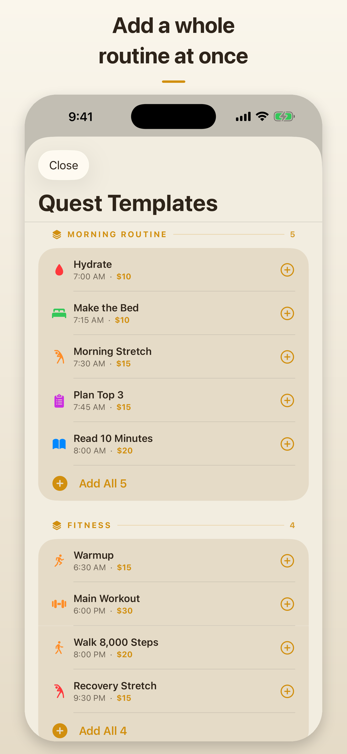 Dailies: Daily Todo Tracker screenshot 6