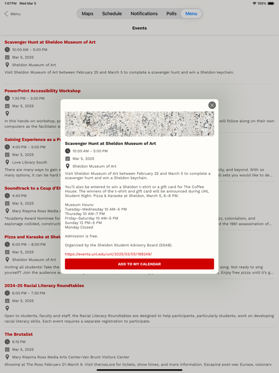 Nebraska iPad screenshot 7 - Education app