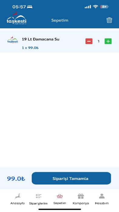 Taşkesti Su Mobil Screenshot