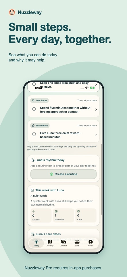 Nuzzleway: Pet Care Journal screenshot 4