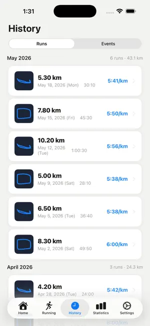 Dalim - Running Tracker screenshot 4