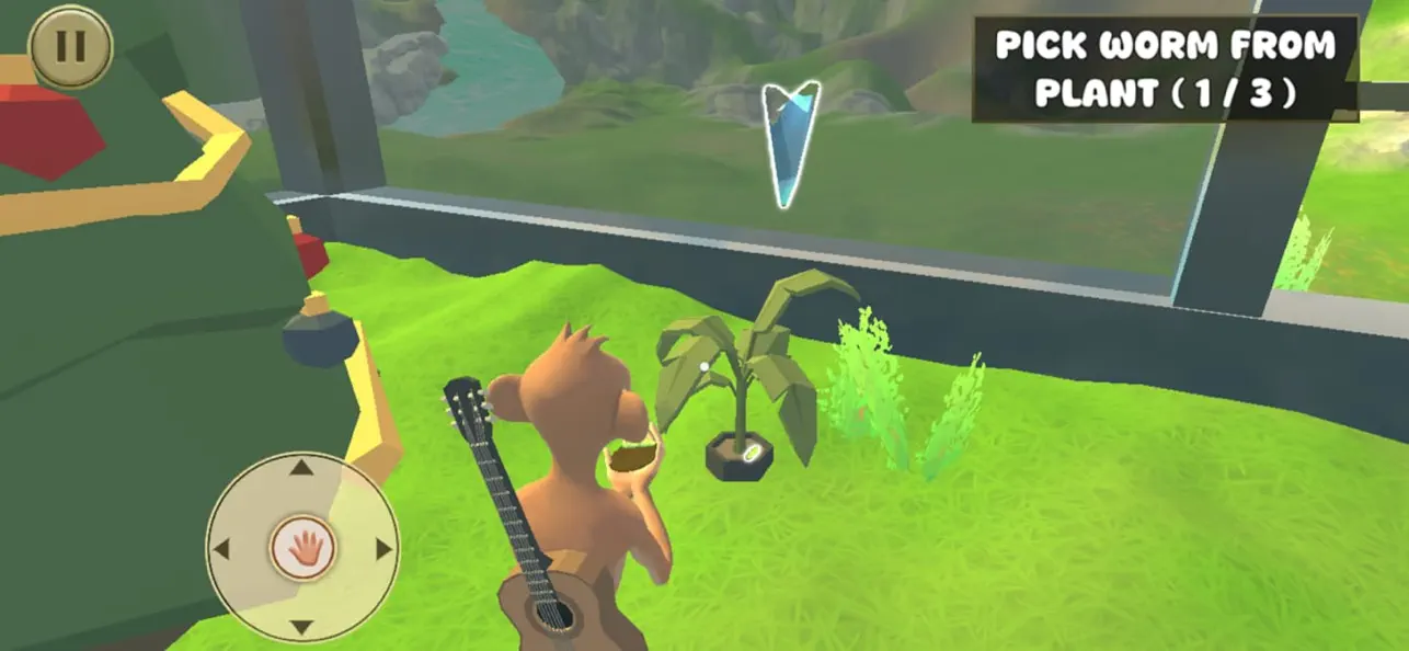 Screenshot #2 pour Zoo Monkey Life Sim Game 3D