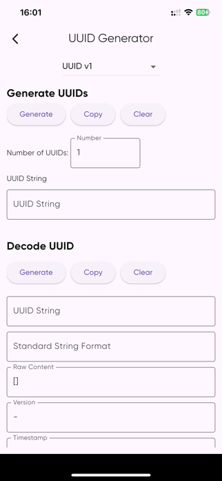 DevPocket – Developer Toolkit Screenshot 5 of 6