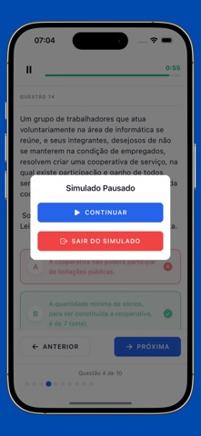 OAB Questões Screenshot 4 of 9