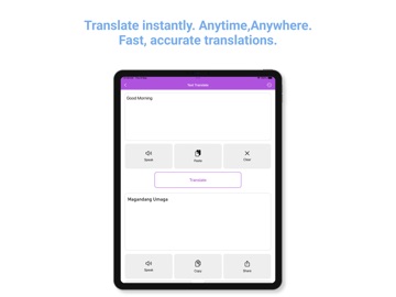 English - Filipino Translator iPad screenshot