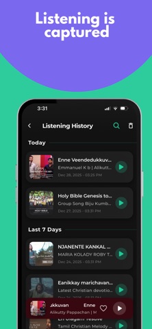 GloryfyMusic: Praise & Worship iPhone screenshot