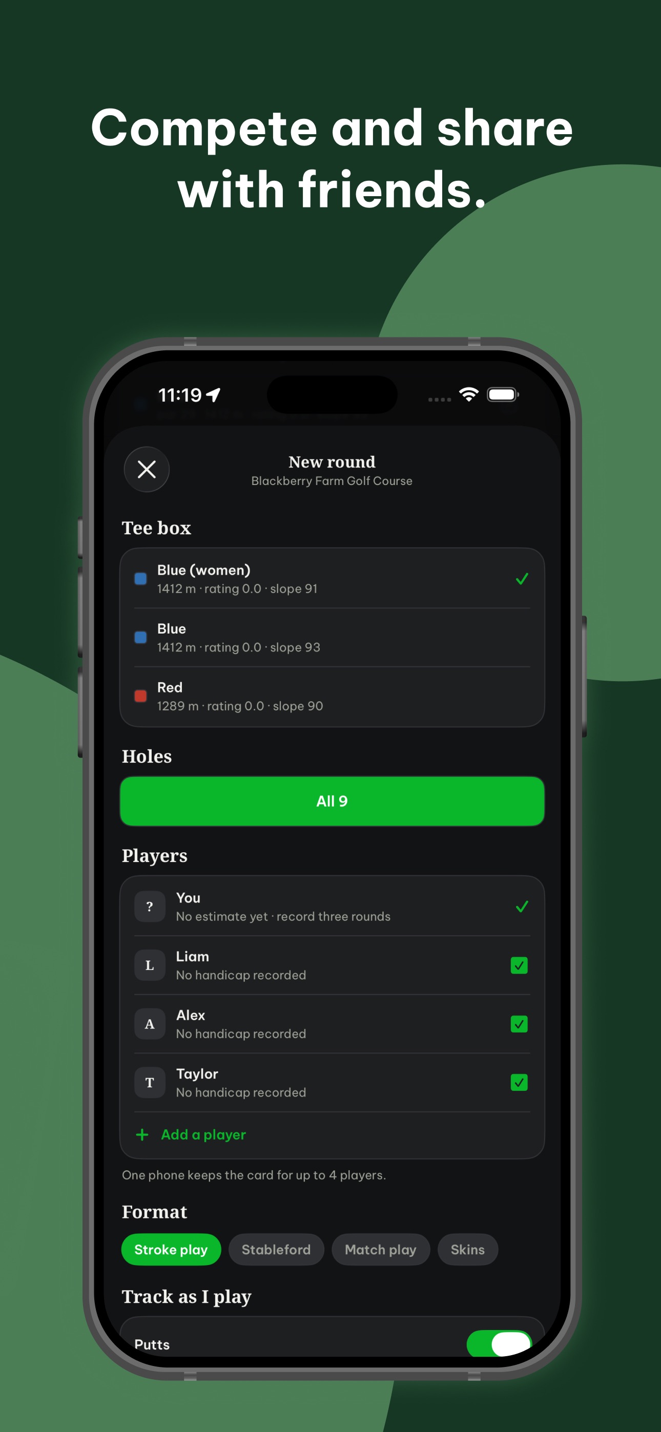 Screenshot 5 of Fairway Compass: Golf GPS