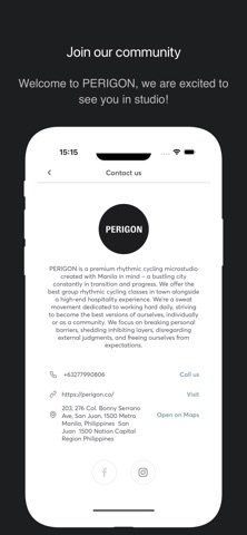 PERIGON App screenshot