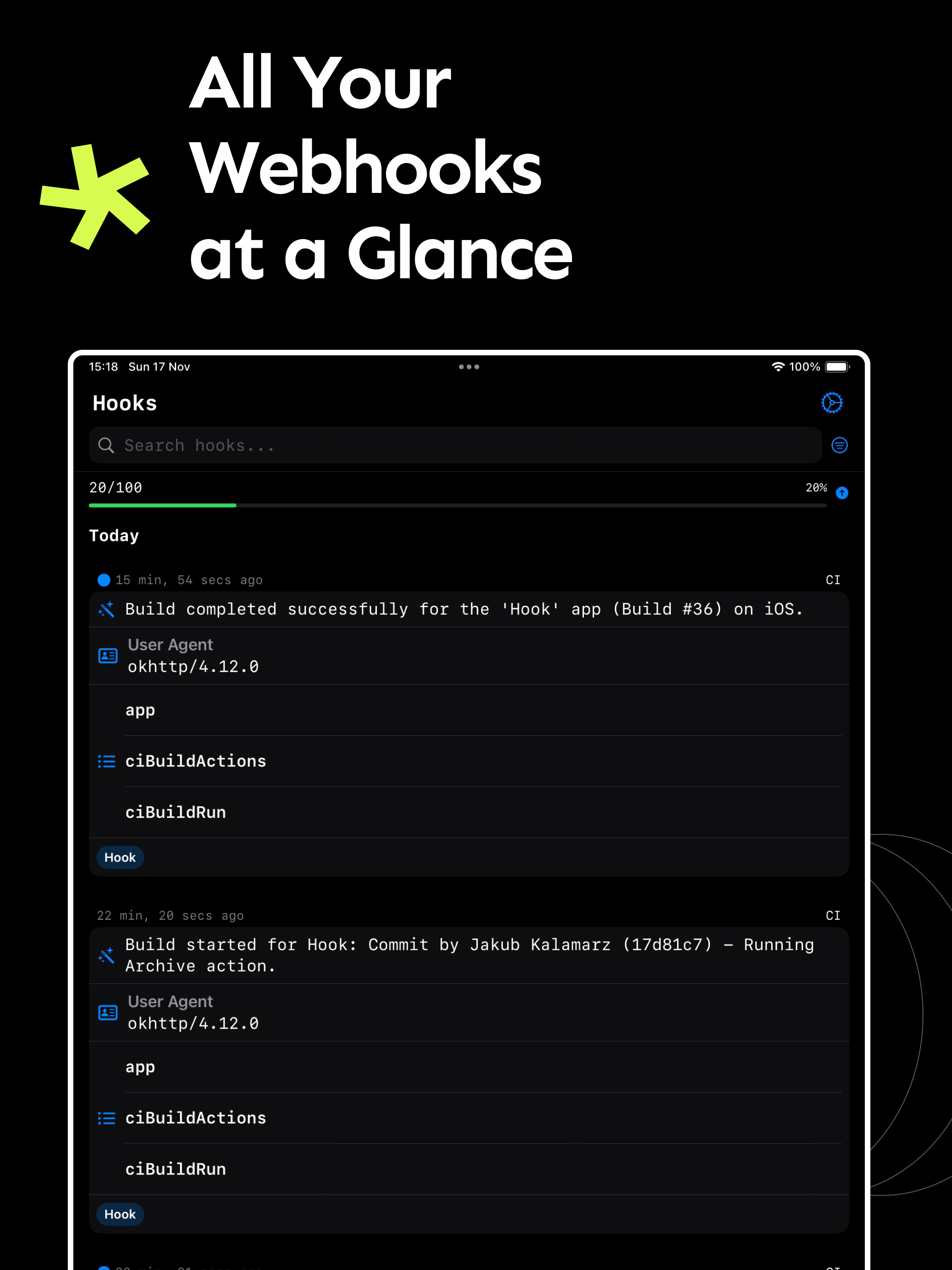 Webhook Notifications - Hook screenshot 8