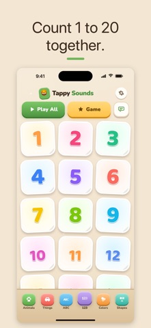 Tappy Sounds: Animals & Words Screenshot 5 of 6