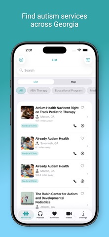 GeorgiaAutismResource Screenshot 1 of 5
