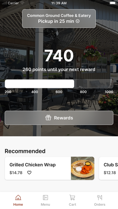 Common Ground Coffee & Eatery Screenshot