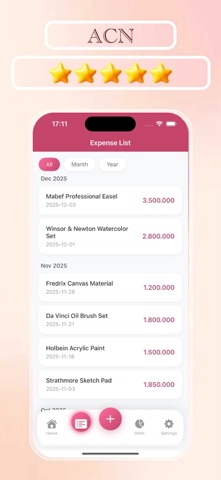 ACN - Art Cost Note iPhone screenshot 3