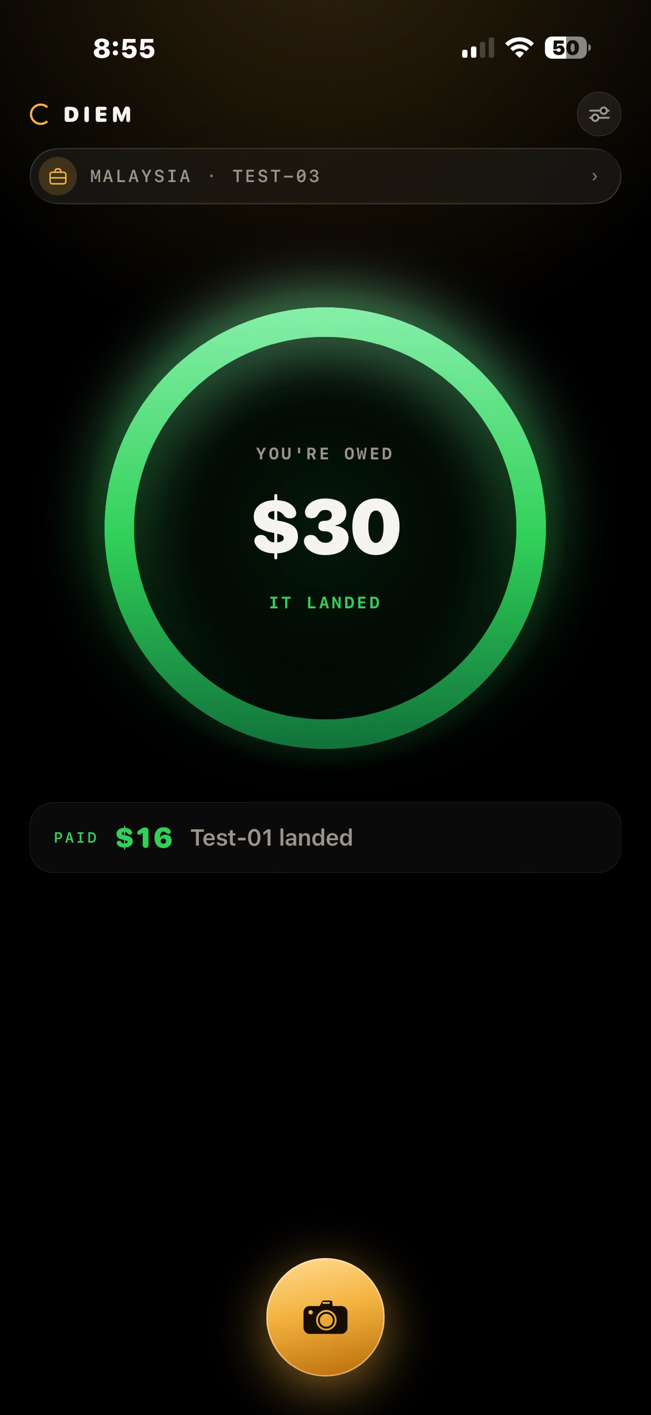 Screenshot 5 of Diem — Expense Receipts