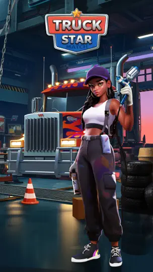 Captura de pantalla de Truck Star Match en iPhone 6