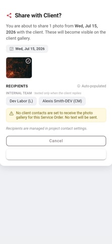 Leadman app iPhone screenshot