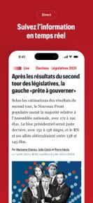 Le Parisien : l'info en direct screenshot