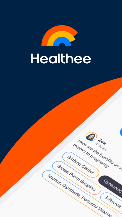 Healthee - Health Benefits Screenshot