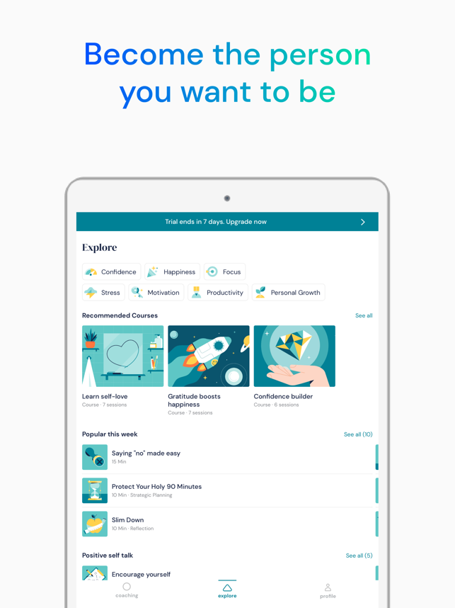 ‎Mindshine: Mental Health Coach Screenshot