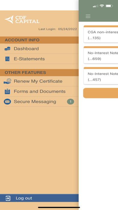 CDF Capital Mobile Banking Screenshot