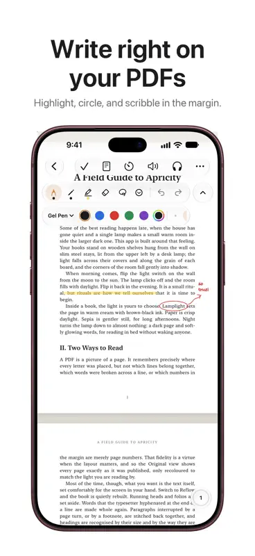 Apricity: Read, Write, Focus screenshot 2 of 8