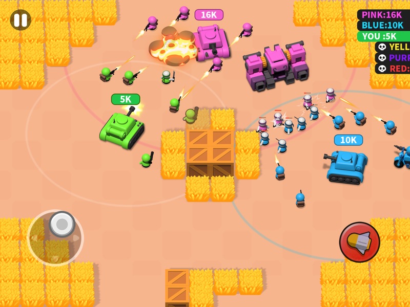 Tanks Brawl 3D screenshot 7
