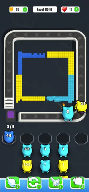 Block ColorFlow Puzzle Journey screenshot 1