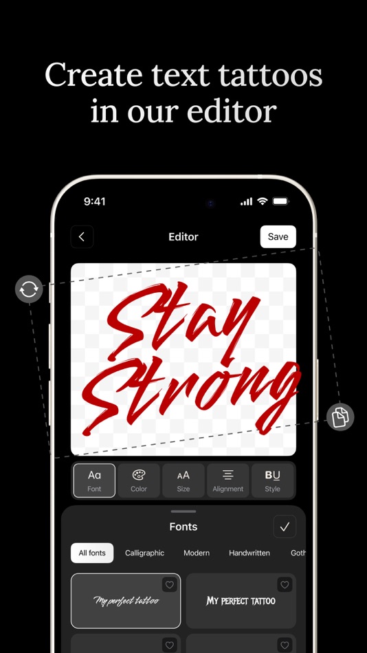 #4. AI Tattoo Generator - Inkwell (iOS) Podle: Maftun Sadullaeva