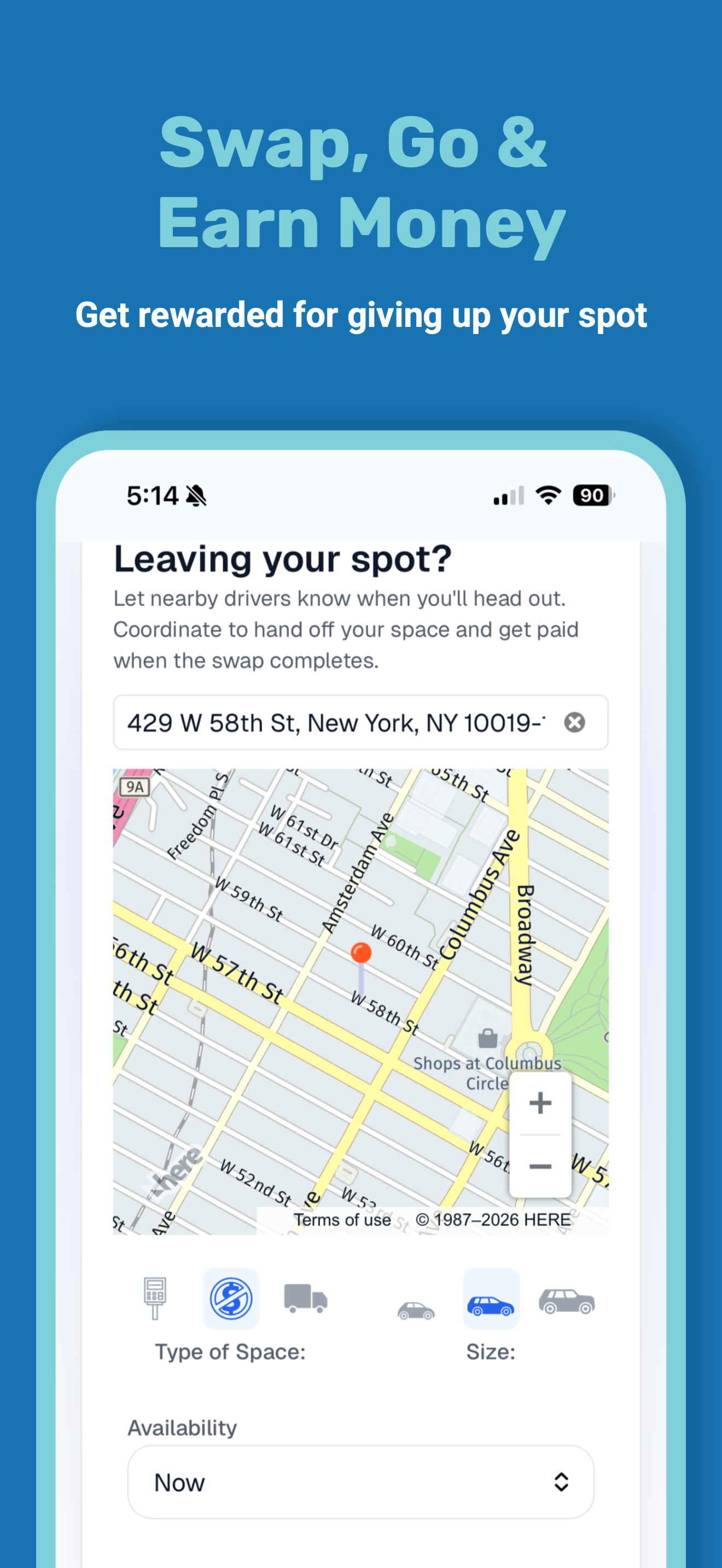 Swapspace: Find Parking Fast